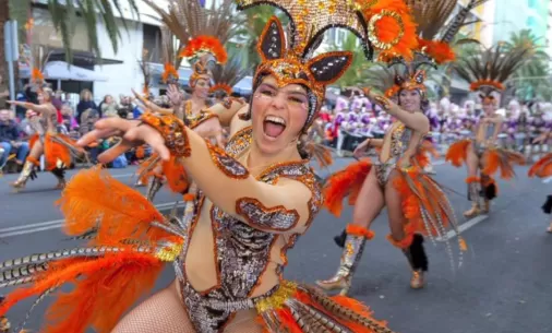 Karnavalas Tenerifeje 2025